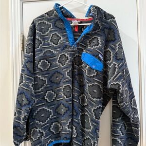 patagonia patterned fleece